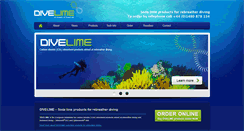 Desktop Screenshot of divelime.com